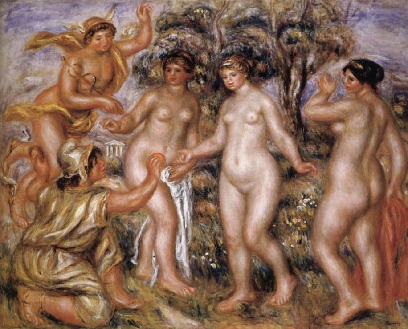 Pierre Renoir The judgment of Paris China oil painting art